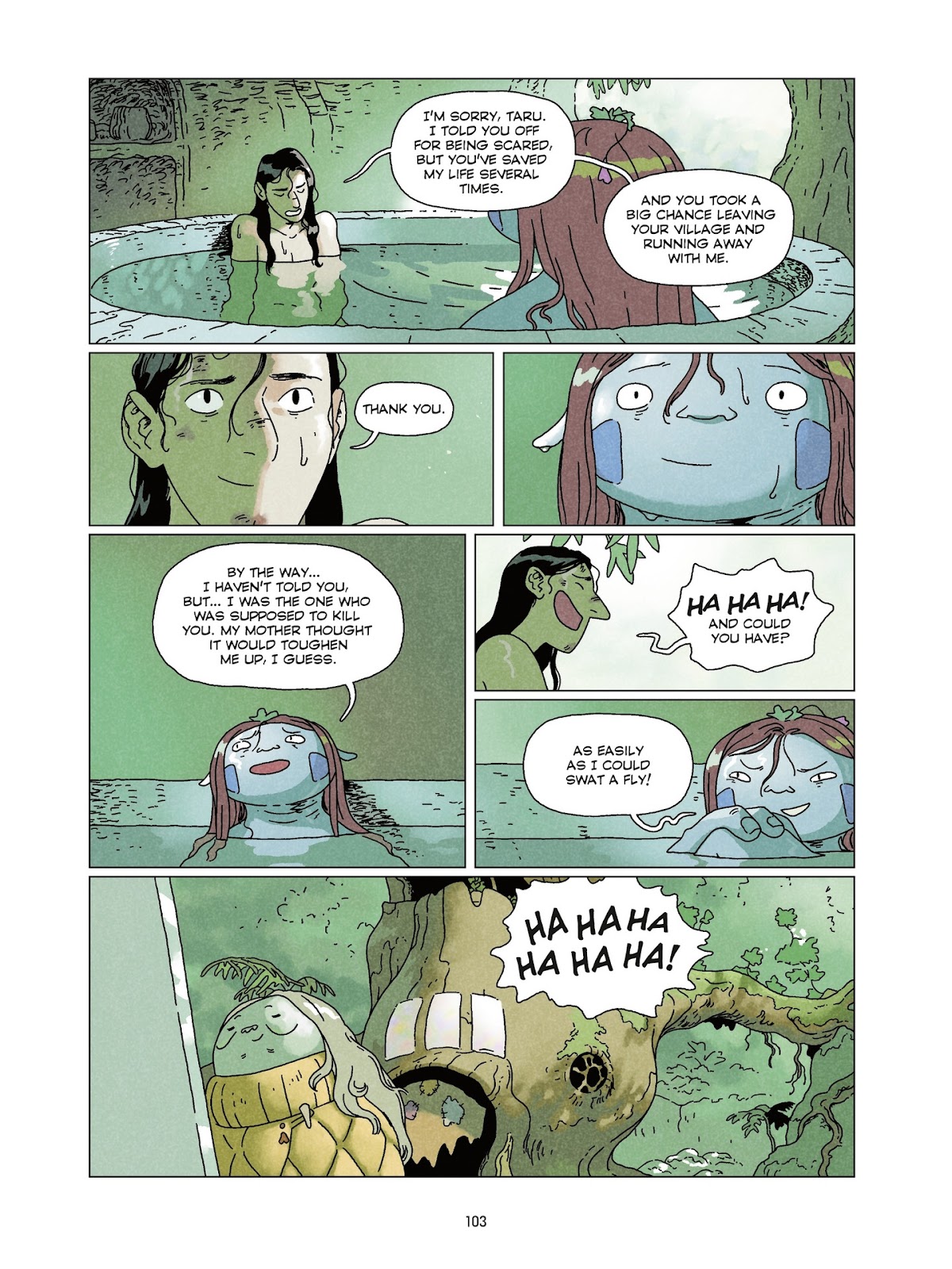 Hana and Taru: The Forest Giants issue TPB (Part 2) - Page 1