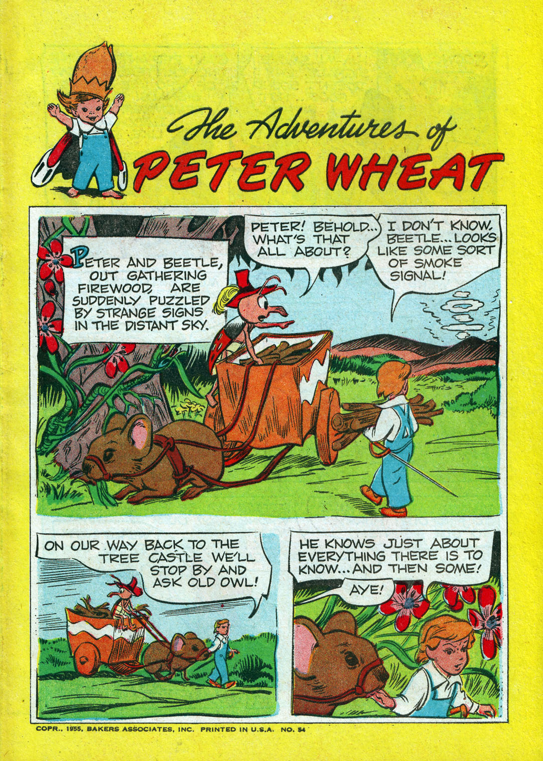 Adventures of Peter Wheat issue 54 - Page 1