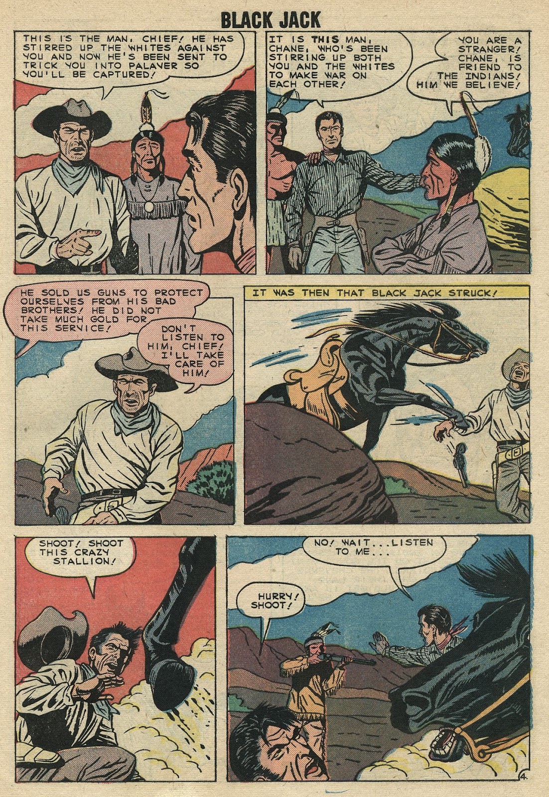 Rocky Lane's Black Jack issue 28 - Page 7