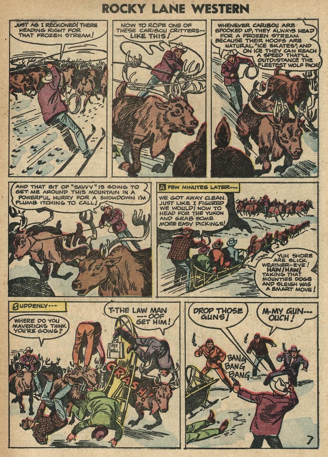 Rocky Lane Western (1954) issue 58 - Page 31