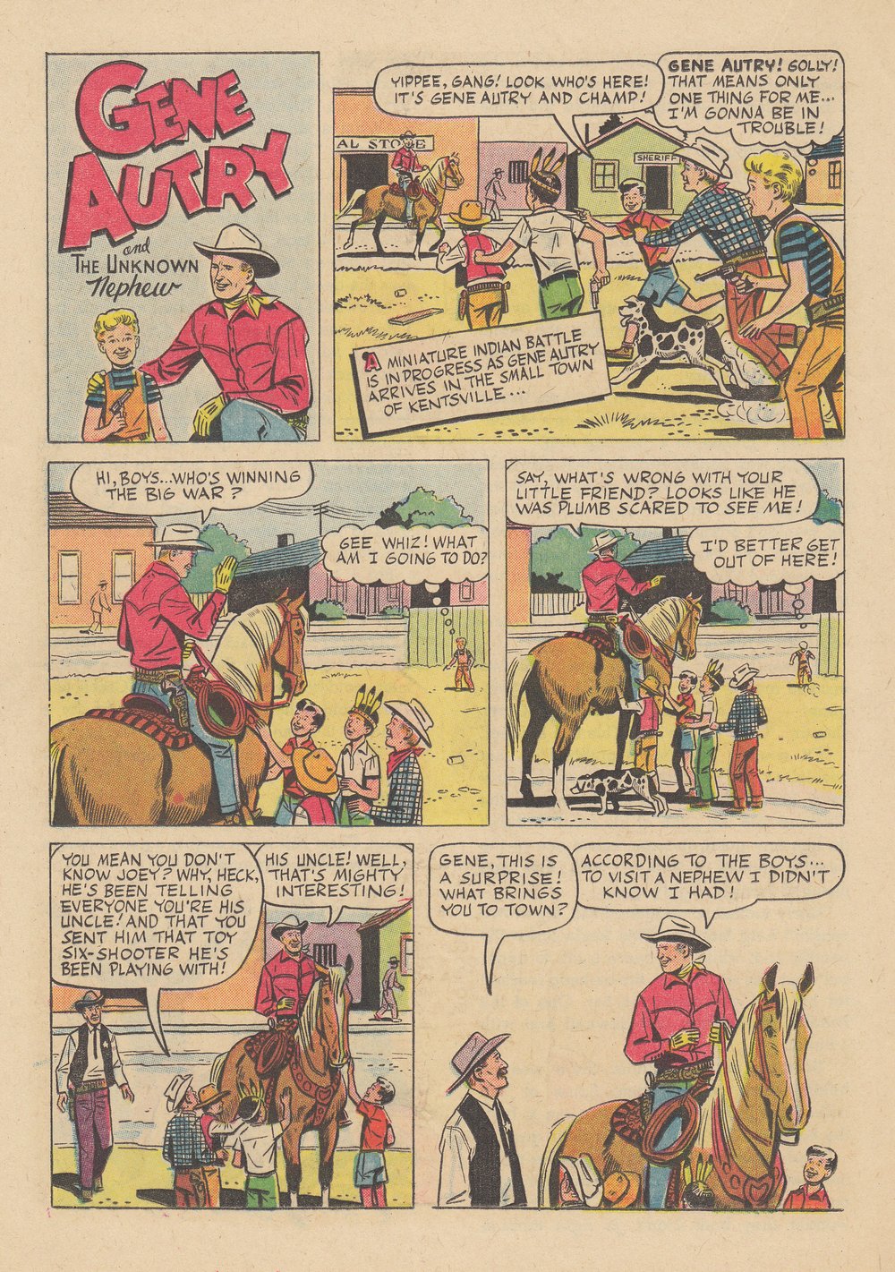 Gene Autry Comics (1946) issue 93 - Page 20