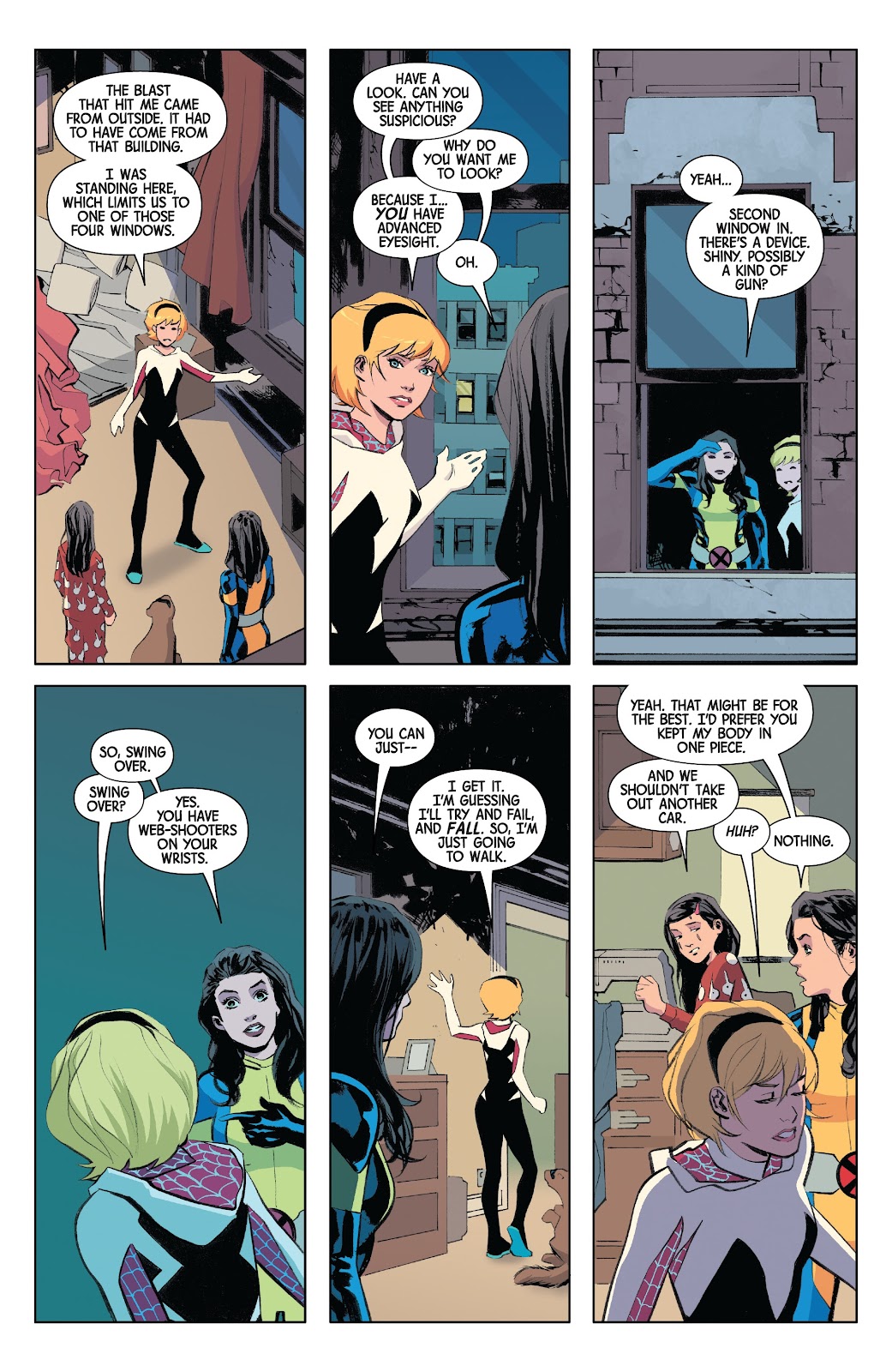 Spider-Gwen: Ghost-Spider Modern Era Epic Collection: Edge of Spider-Verse issue Weapon of Choice (Part 1) - Page 50