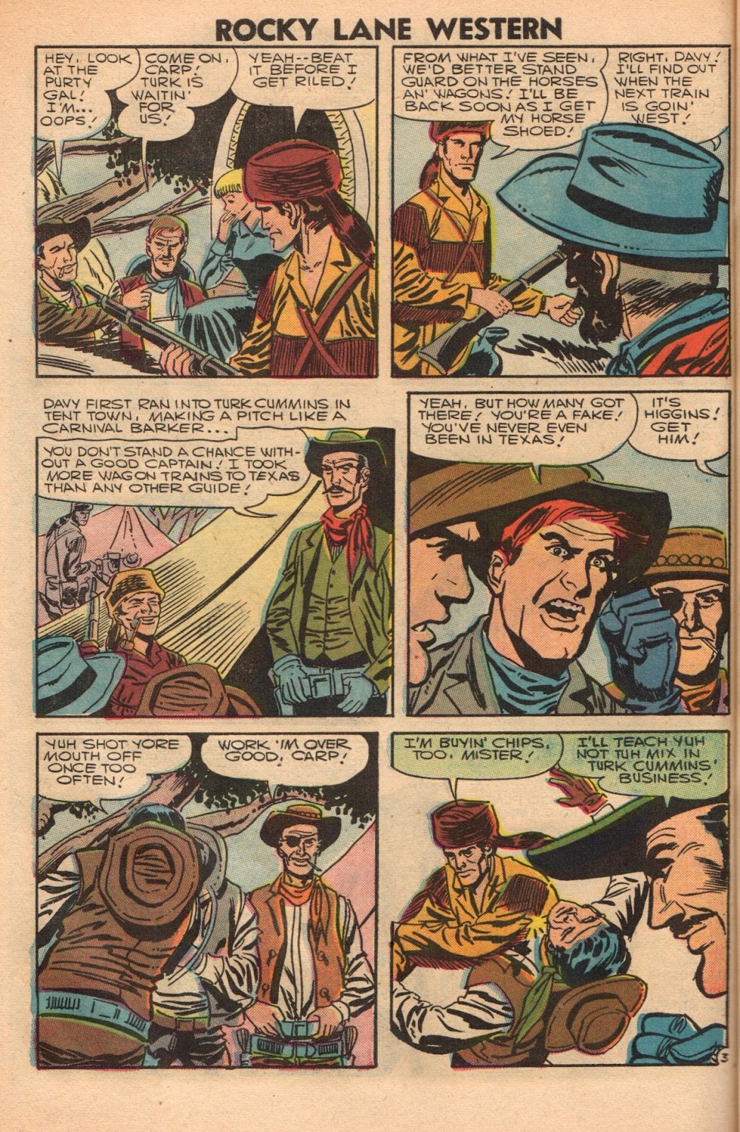 Rocky Lane Western (1954) issue 79 - Page 56