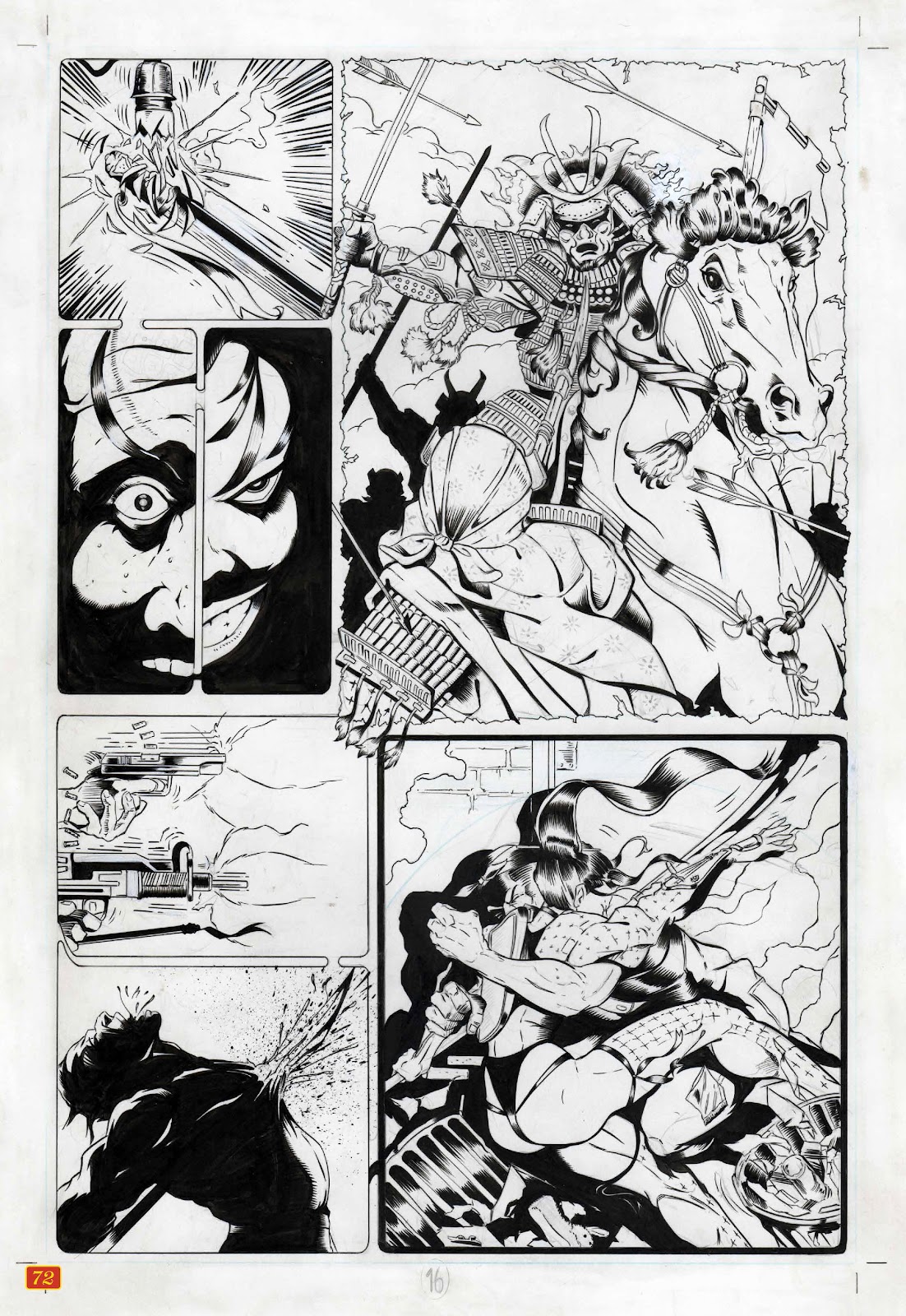 Shi: The Way of the Warrior – Original Art Edition issue TPB - Page 72