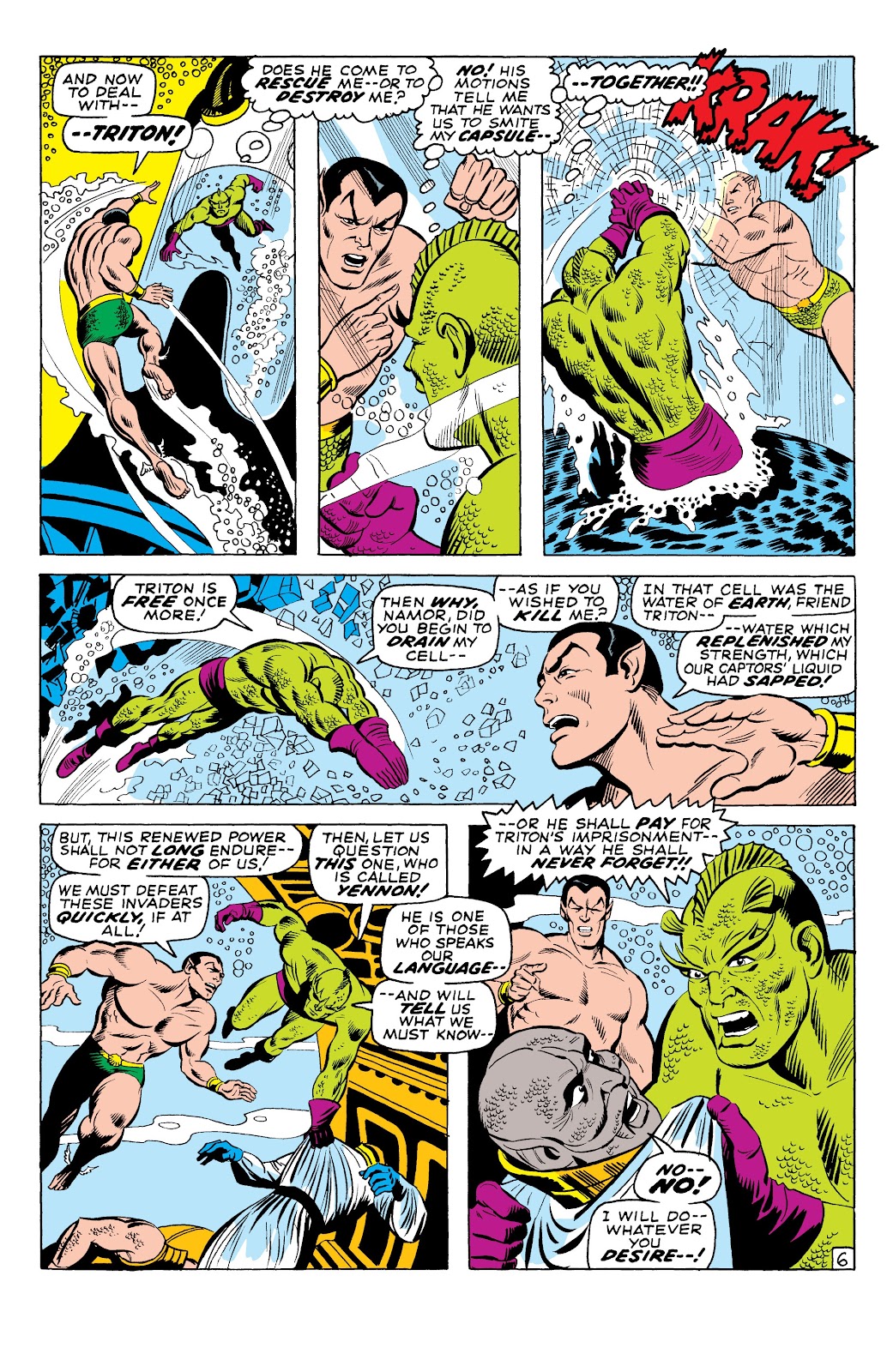 Namor, The Sub-Mariner Epic Collection: Enter The Sub-Mariner issue Who Strikes For Atlantis (Part 2) - Page 70