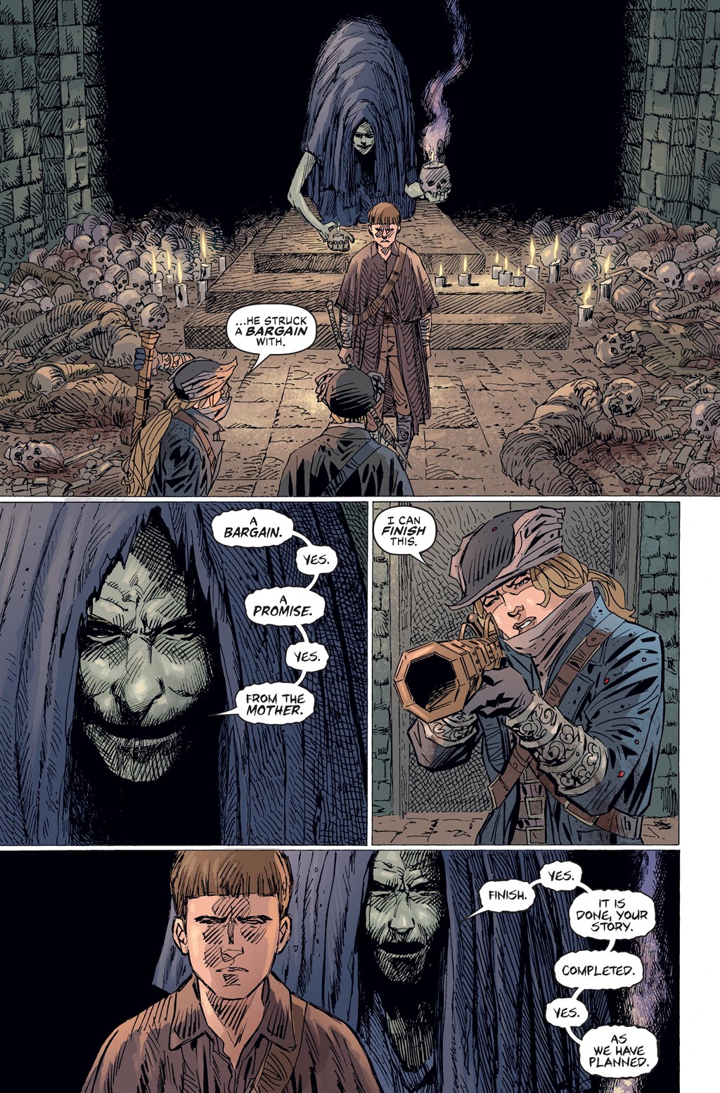 Bloodborne: The Bleak Dominion issue 3 - Page 22