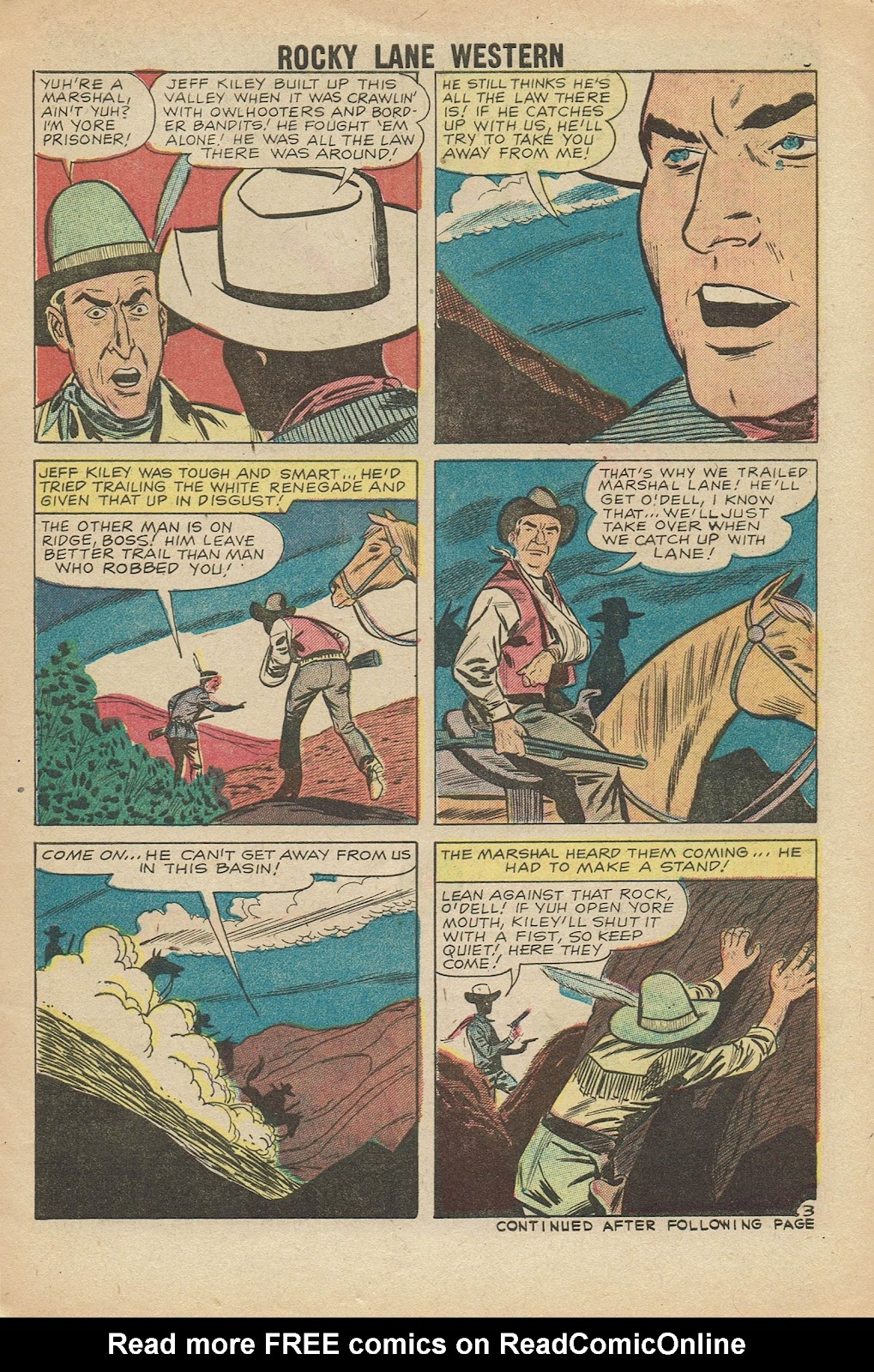 Rocky Lane Western (1954) issue 85 - Page 5