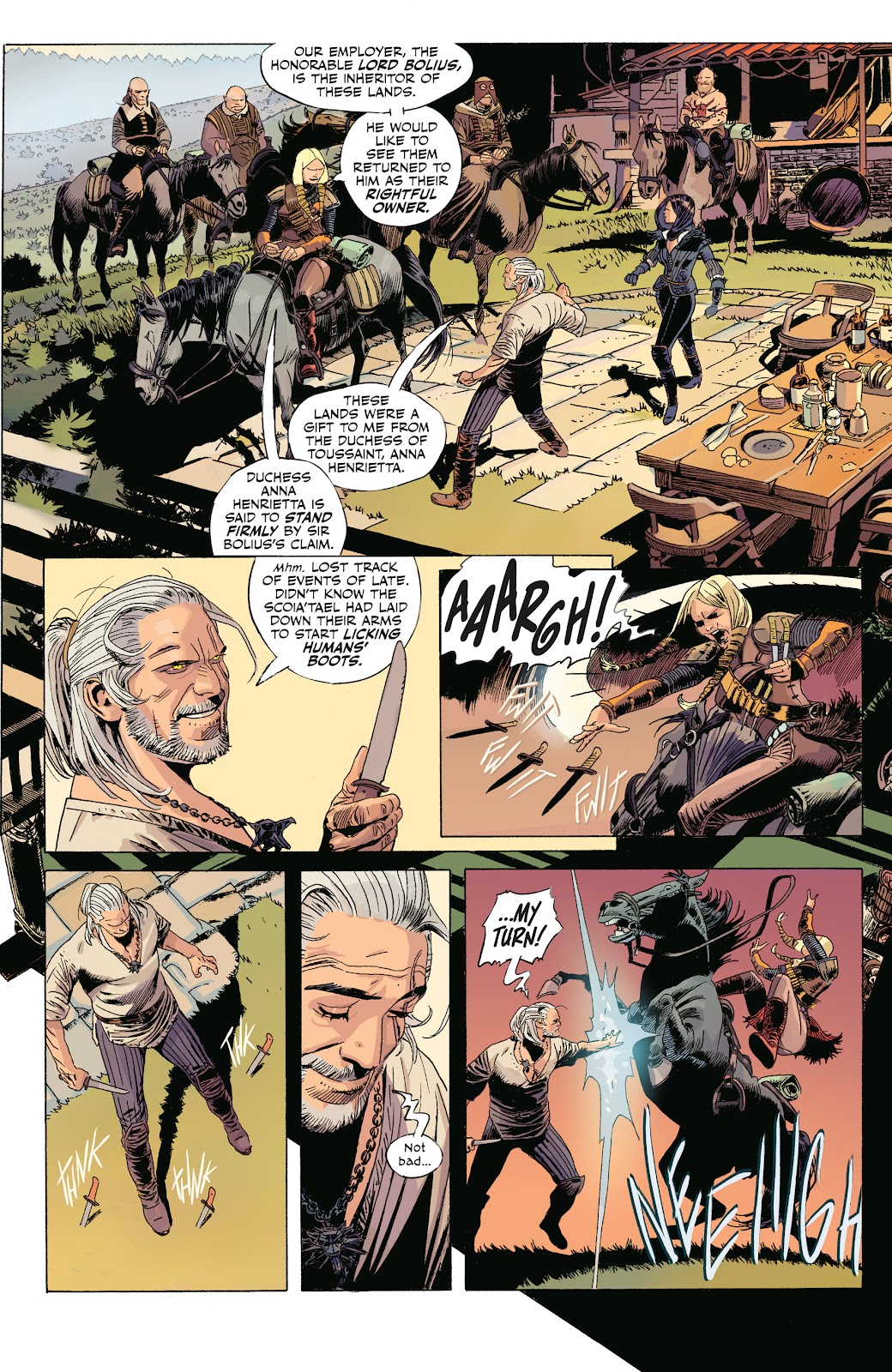 The Witcher: Corvo Bianco issue 1 - Page 23