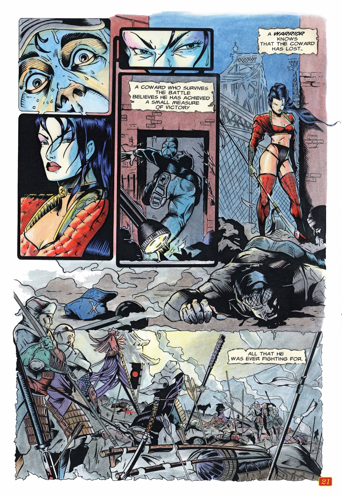 Shi: The Way of the Warrior – Original Art Edition issue TPB - Page 24