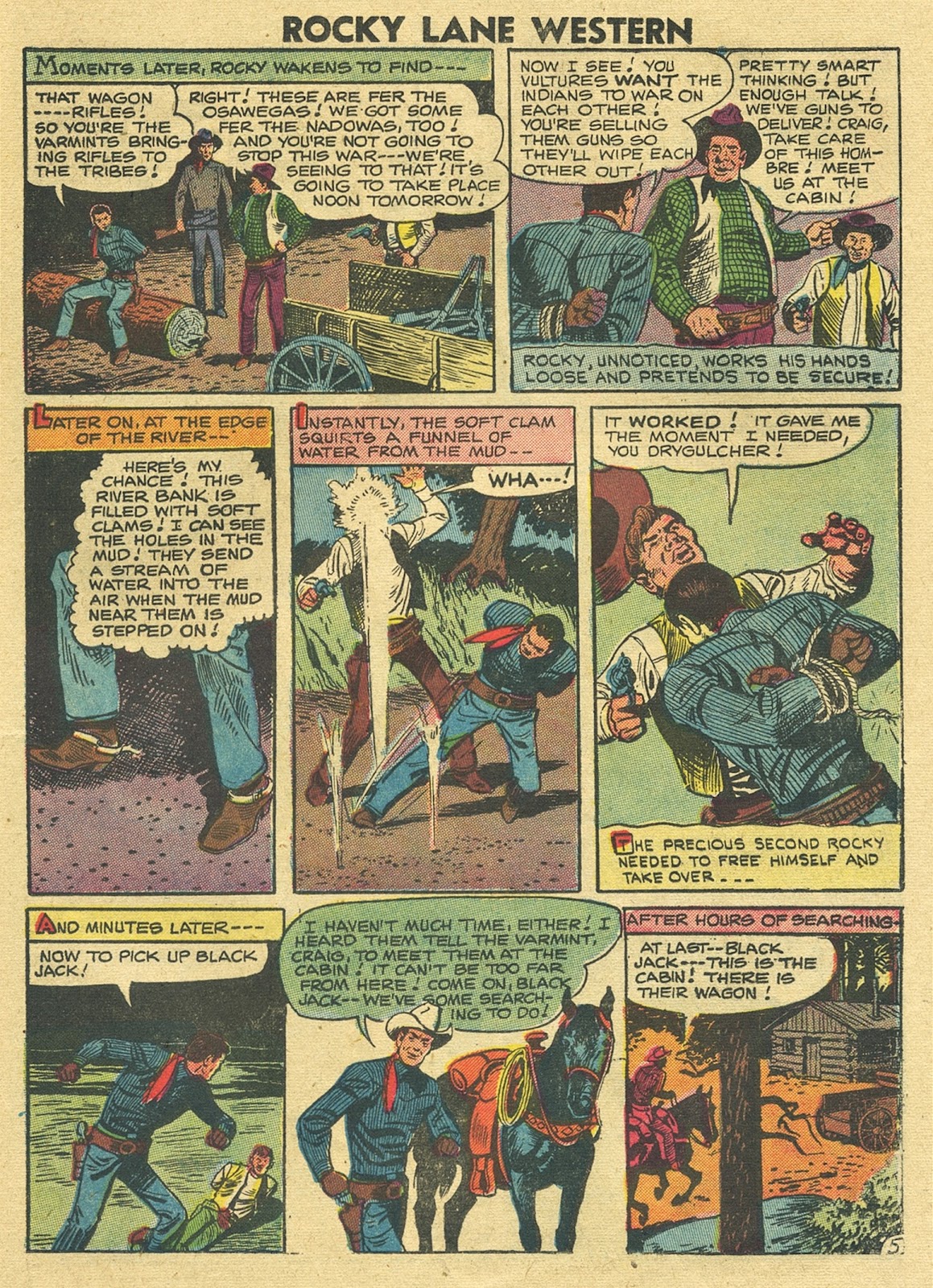 Rocky Lane Western (1954) issue 75 - Page 23