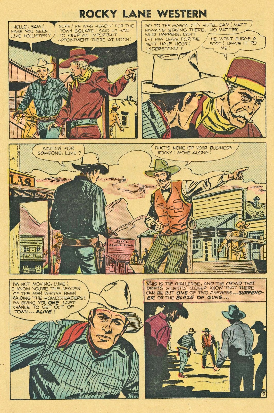 Rocky Lane Western (1954) issue 73 - Page 12