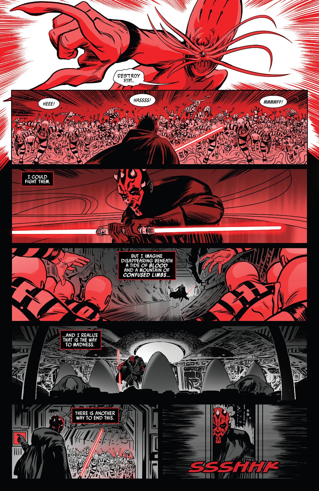 Star Wars: Darth Maul - Black, White & Red issue 1 - Page 28