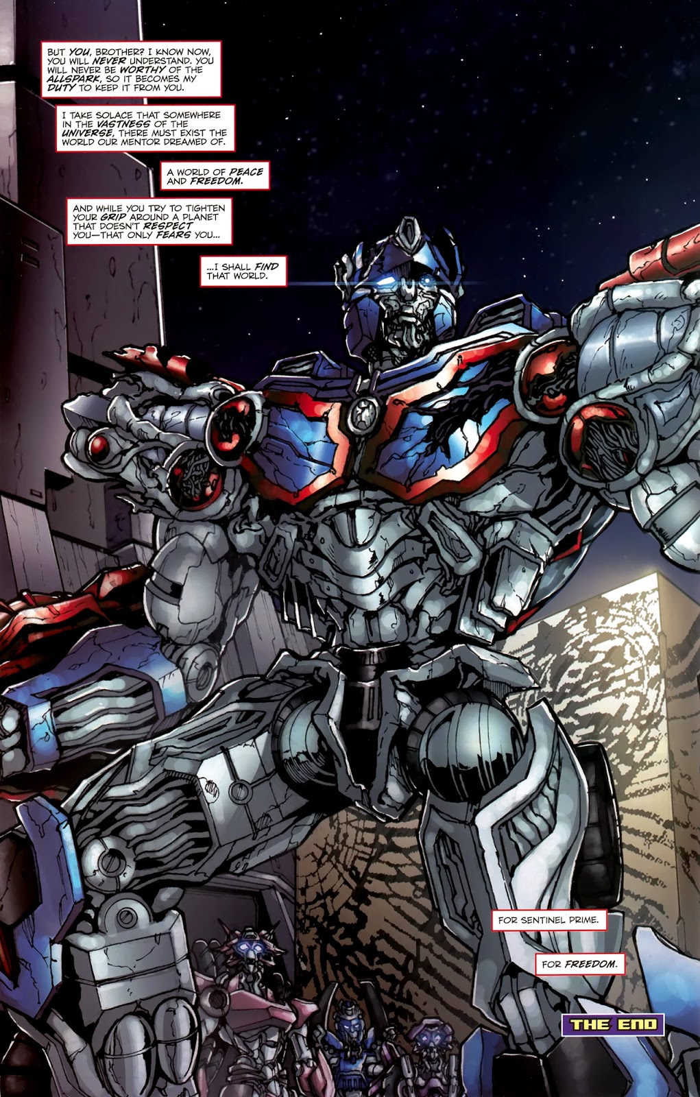 Transformers: Dark of the Moon: Movie Prequel: Foundation issue 4 - Page 22
