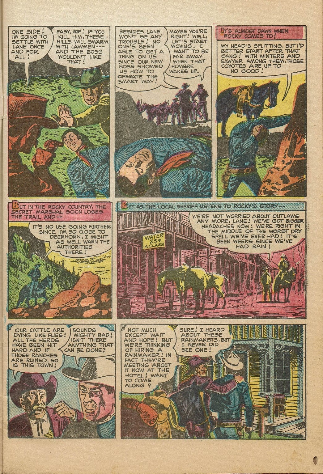 Rocky Lane Western (1954) issue 66 - Page 5