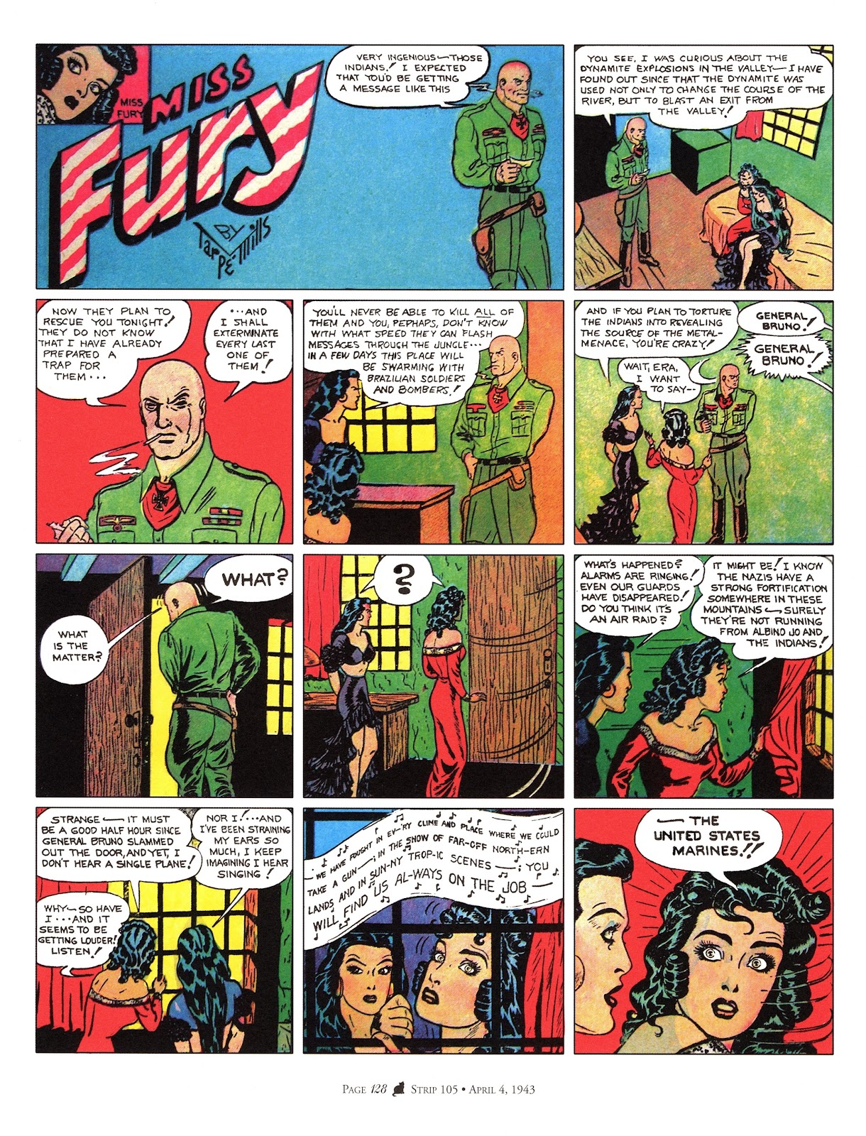 Miss Fury: Sensational Sundays 1941-1944 issue TPB - Page 136