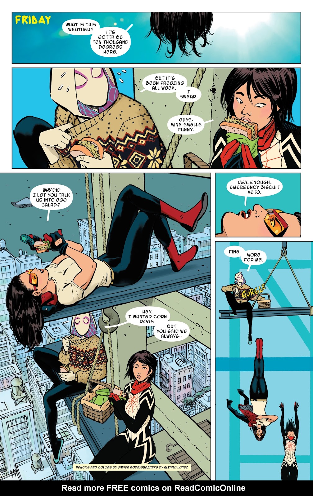Spider-Gwen: Ghost-Spider Modern Era Epic Collection: Edge of Spider-Verse issue Weapon of Choice (Part 1) - Page 33