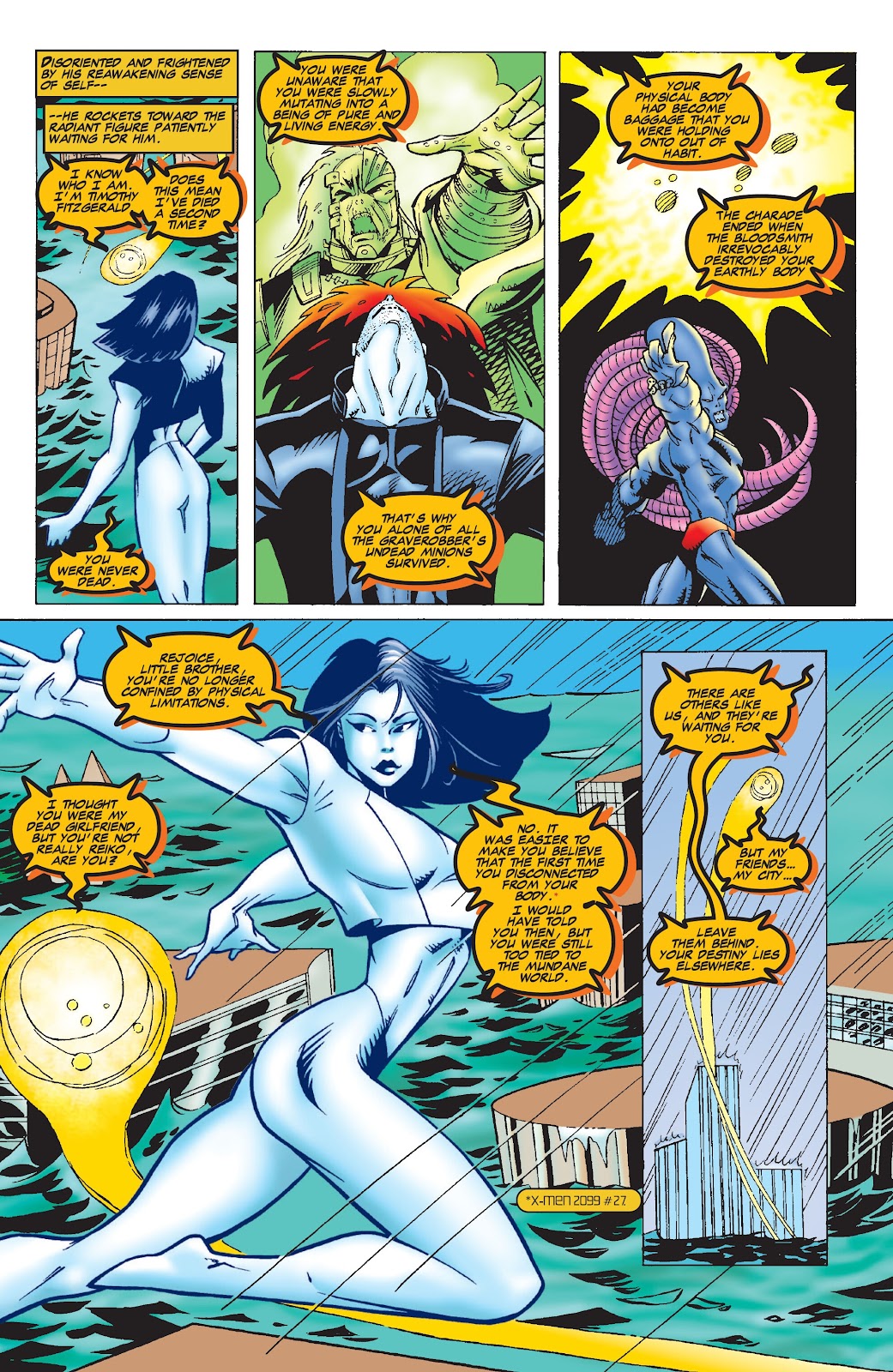X-Men 2099 Omnibus issue TPB (Part 4) - Page 132