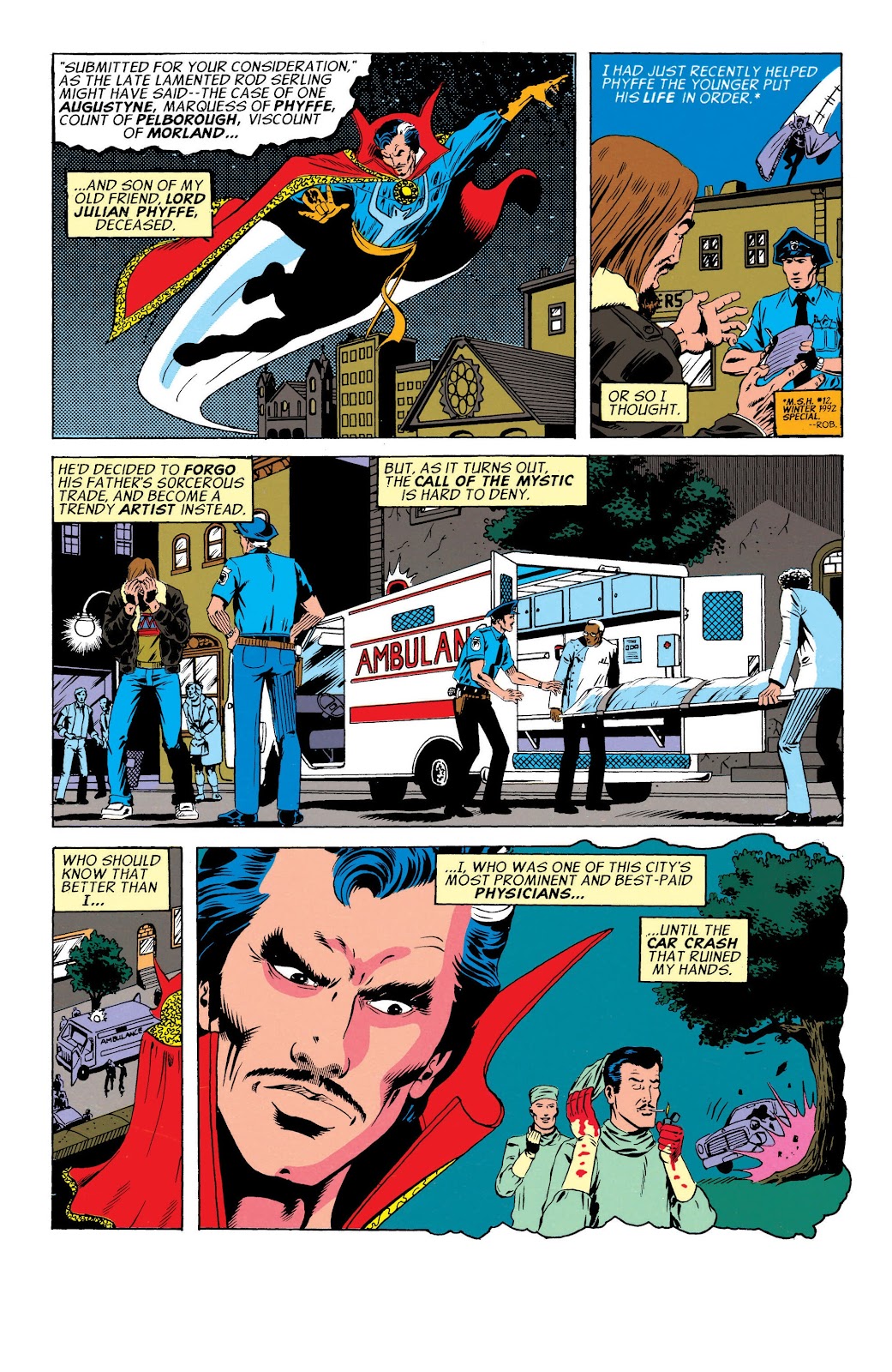 Doctor Strange Epic Collection: Infinity War issue Nightmare on Bleecker Street (Part 1) - Page 32