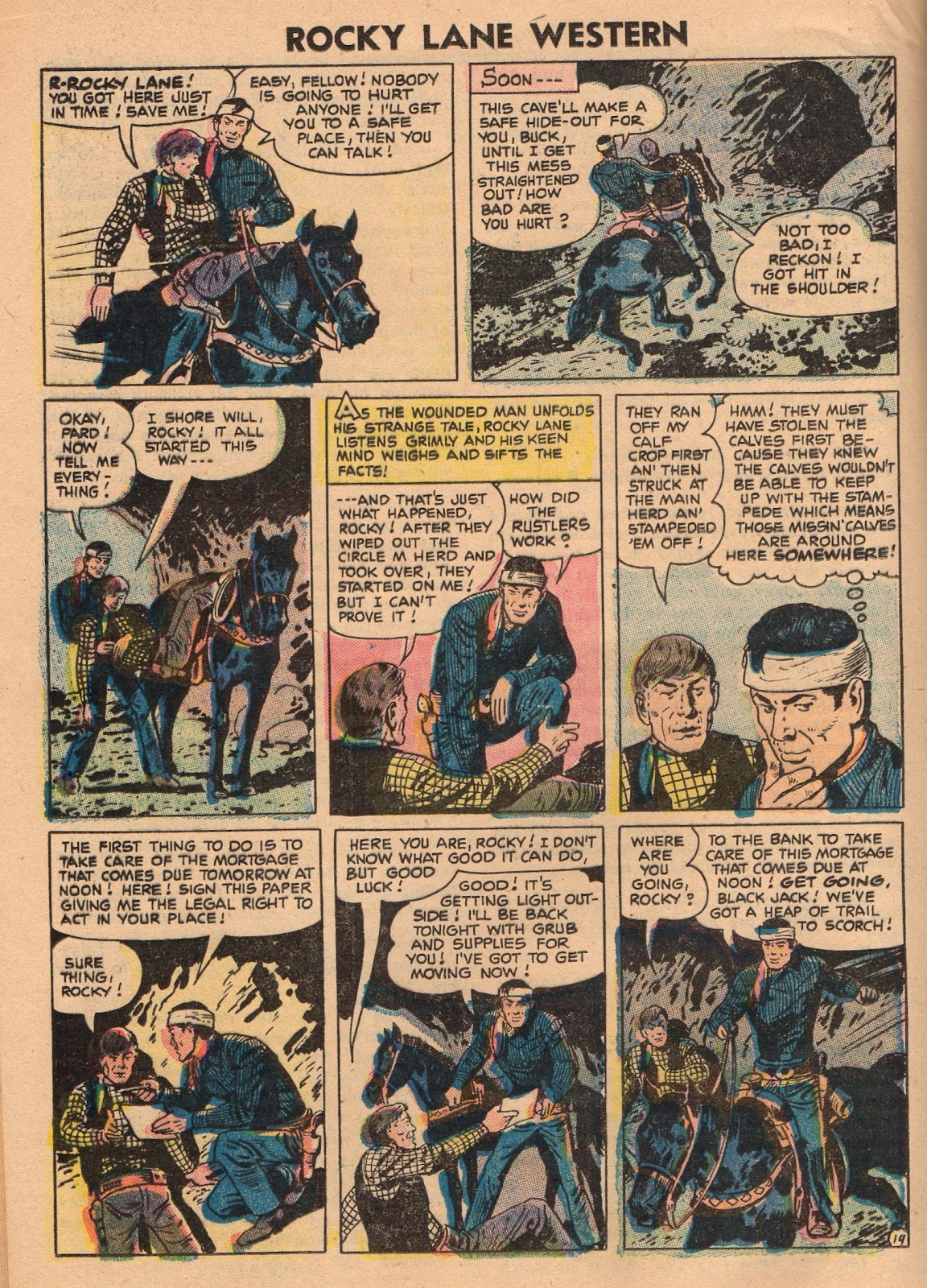 Rocky Lane Western (1954) issue 70 - Page 20