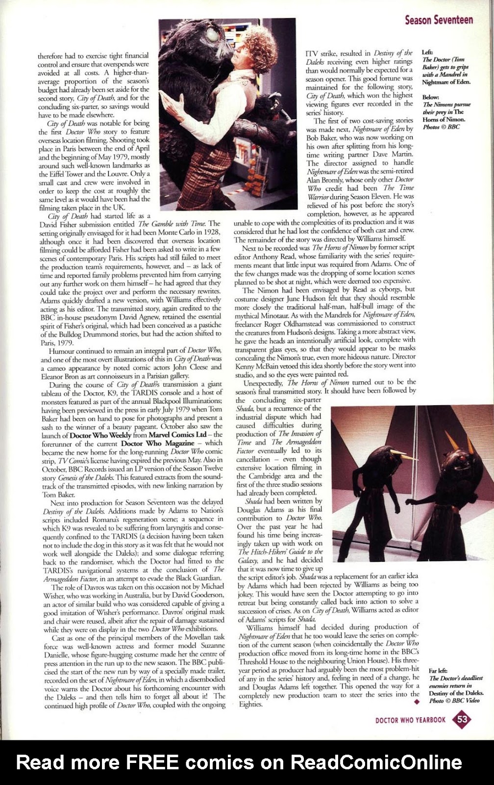 Doctor Who Yearbook issue 1996 - Page 53