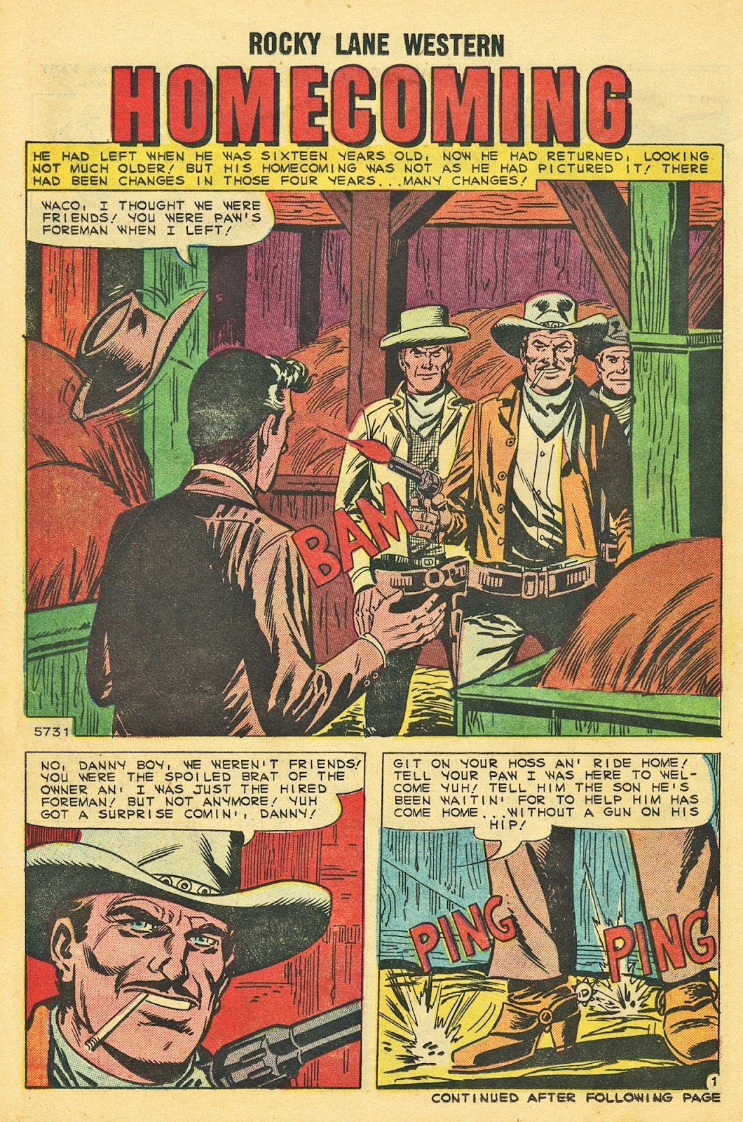 Rocky Lane Western (1954) issue 87 - Page 14