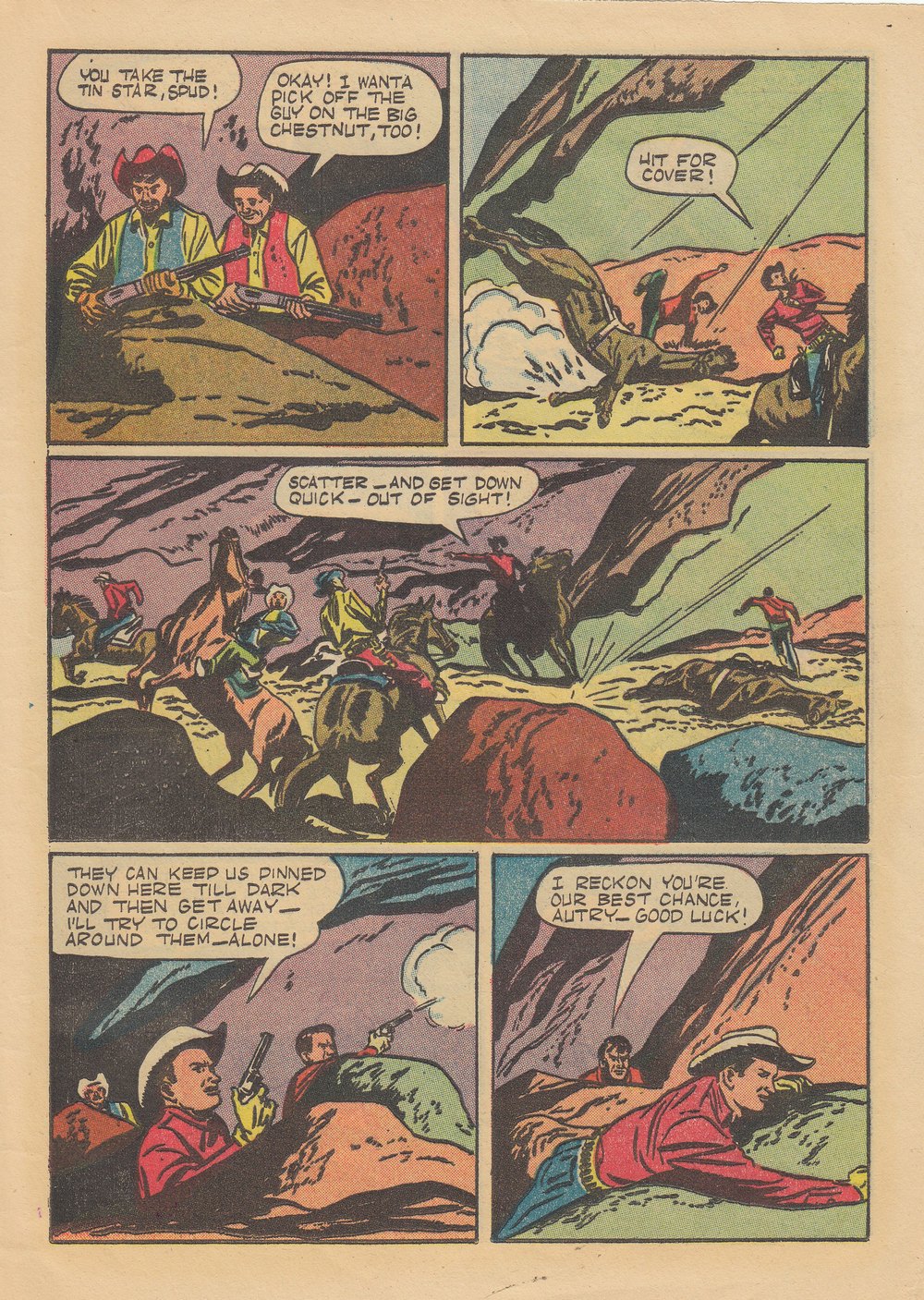 Gene Autry Comics (1946) issue 31 - Page 9