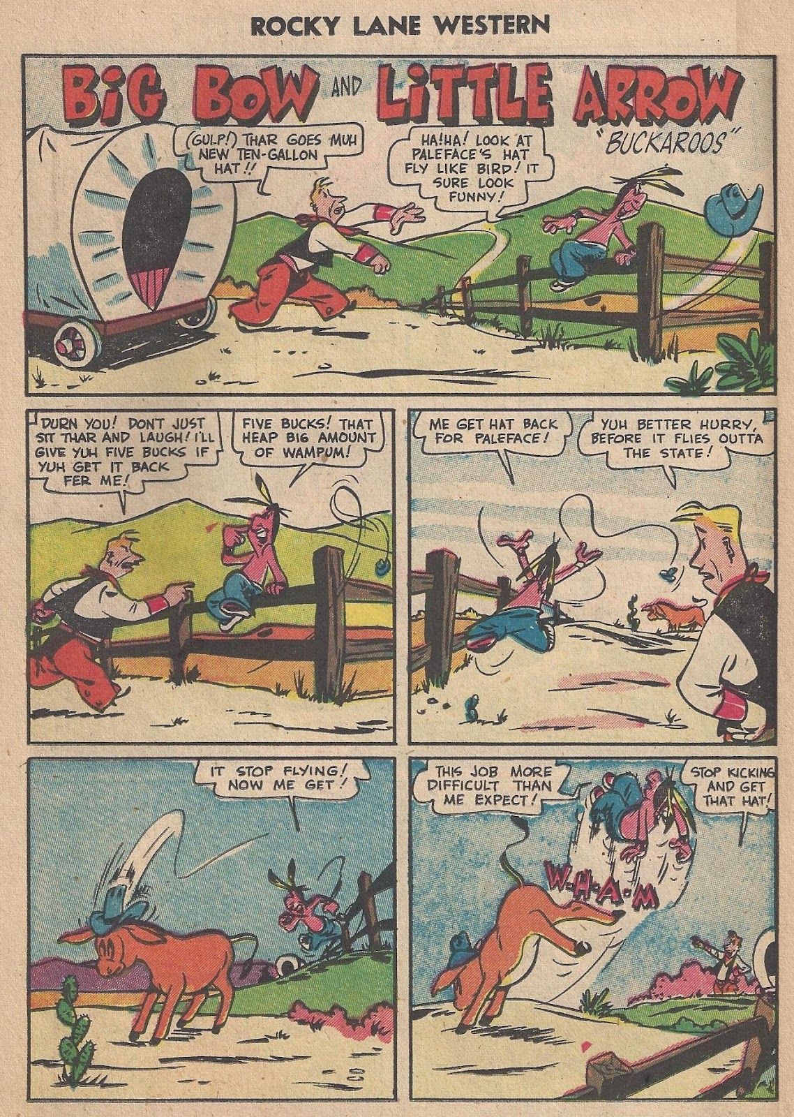Rocky Lane Western (1954) issue 63 - Page 14