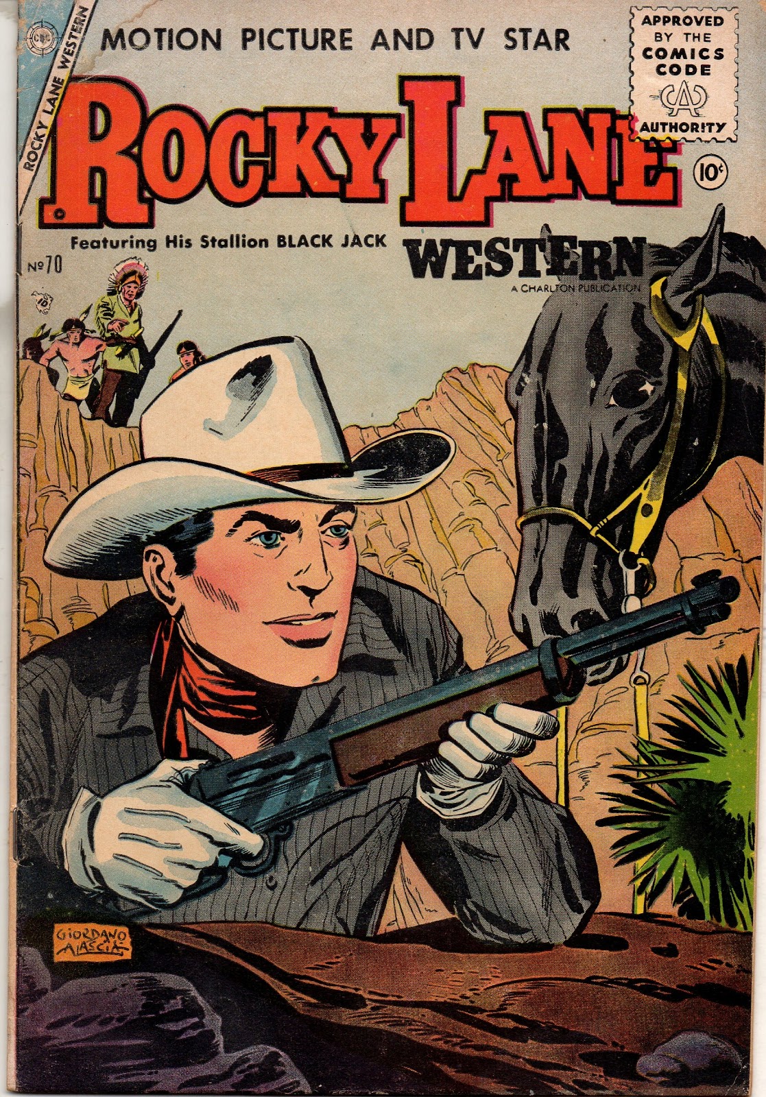 Rocky Lane Western (1954) issue 70 - Page 1