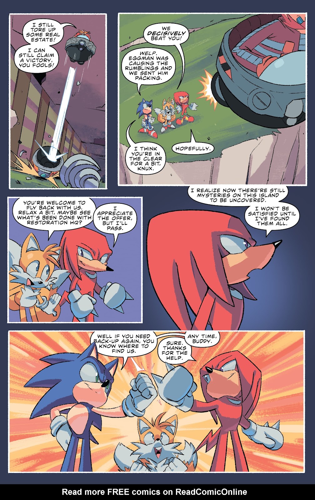 Sonic the Hedgehog: Knuckles' Greatest Hits issue TPB - Page 81