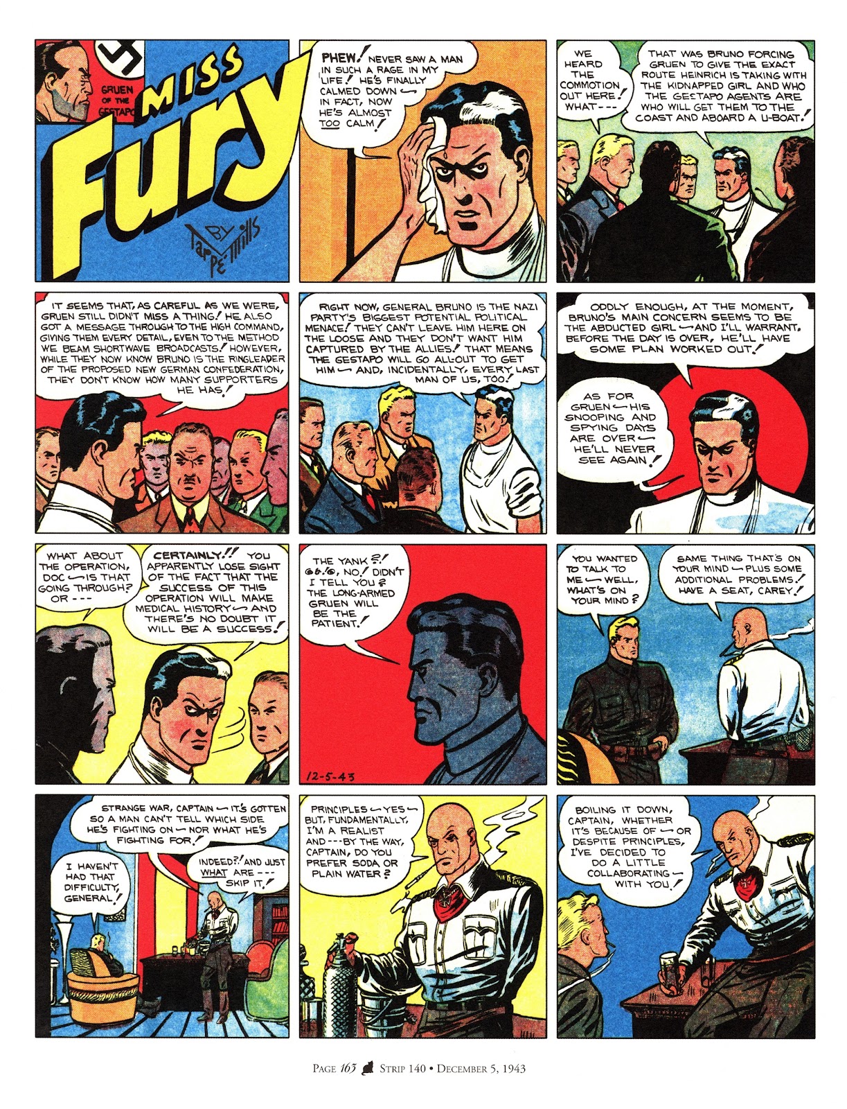 Miss Fury: Sensational Sundays 1941-1944 issue TPB - Page 171