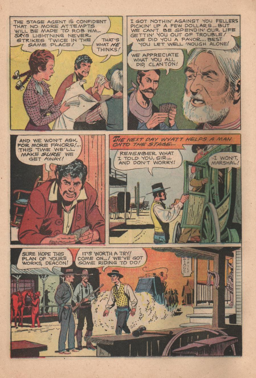 Hugh O'Brian, Famous Marshal Wyatt Earp issue 10 - Page 12