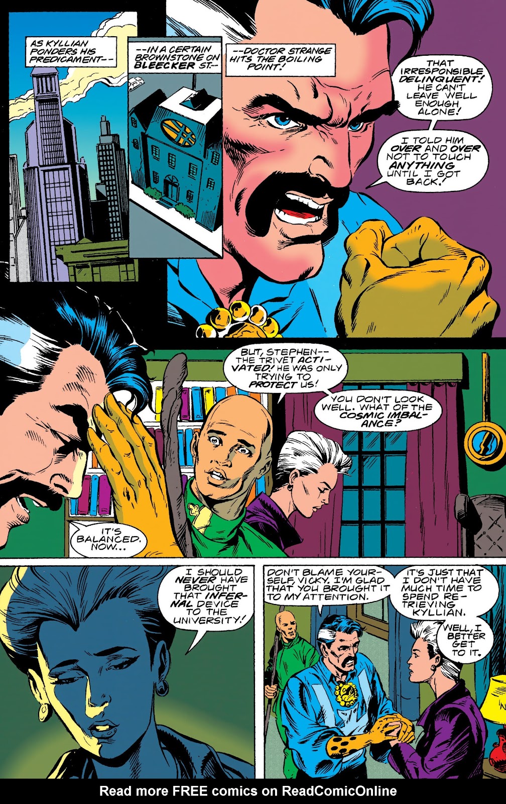Doctor Strange Epic Collection: Infinity War issue Nightmare on Bleecker Street (Part 2) - Page 173