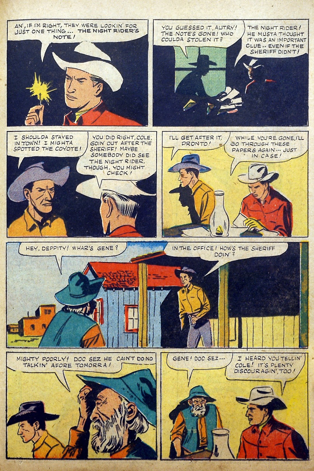 Gene Autry Comics (1946) issue 7 - Page 35