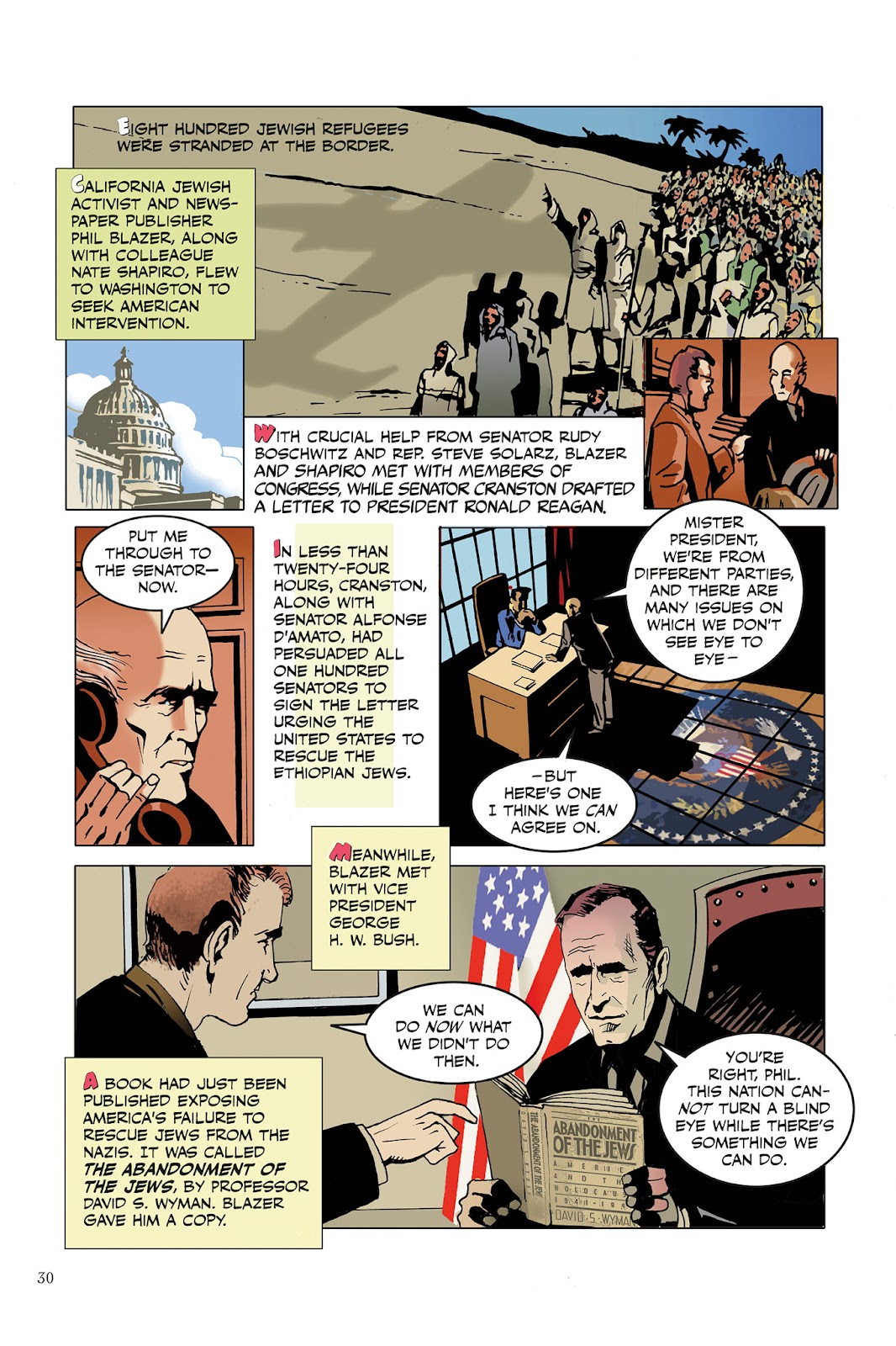Whistleblowers: Four Who Fought to Expose the Holocaust to America issue TPB - Page 28