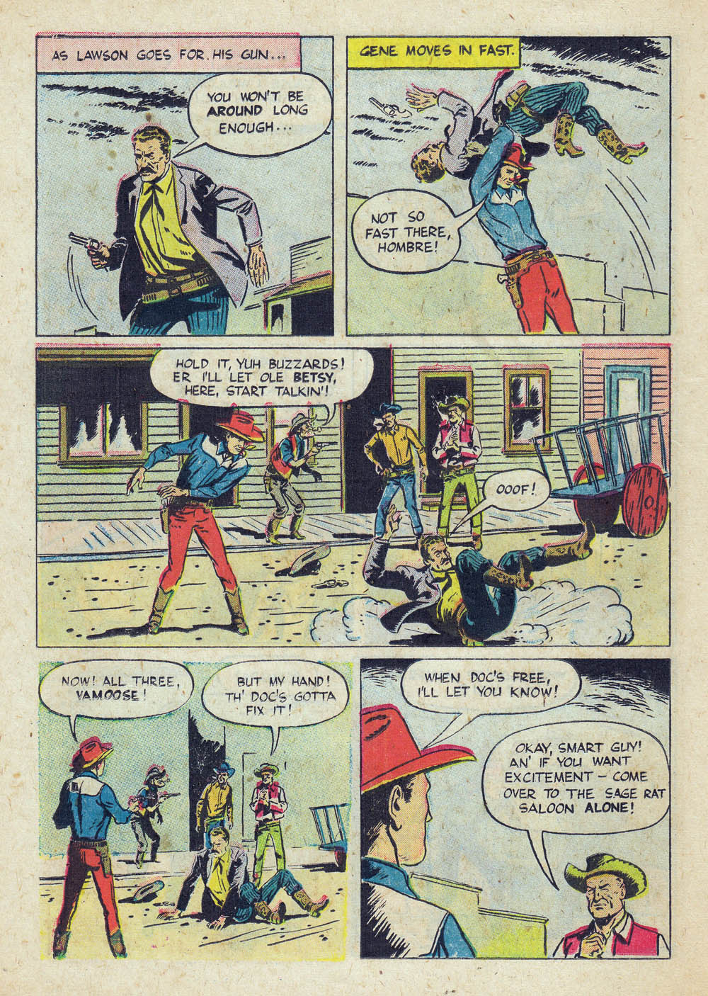 Gene Autry Comics (1946) issue 44 - Page 36