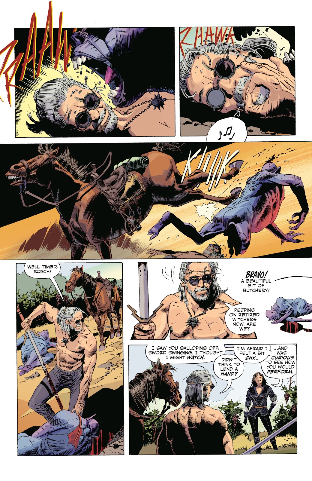 The Witcher: Corvo Bianco issue 1 - Page 12