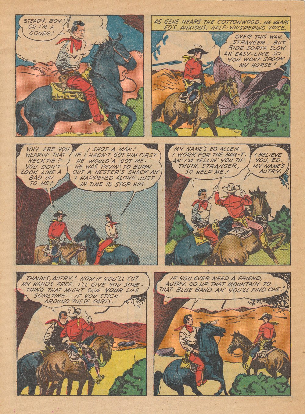 Gene Autry Comics (1946) issue 12 - Page 5