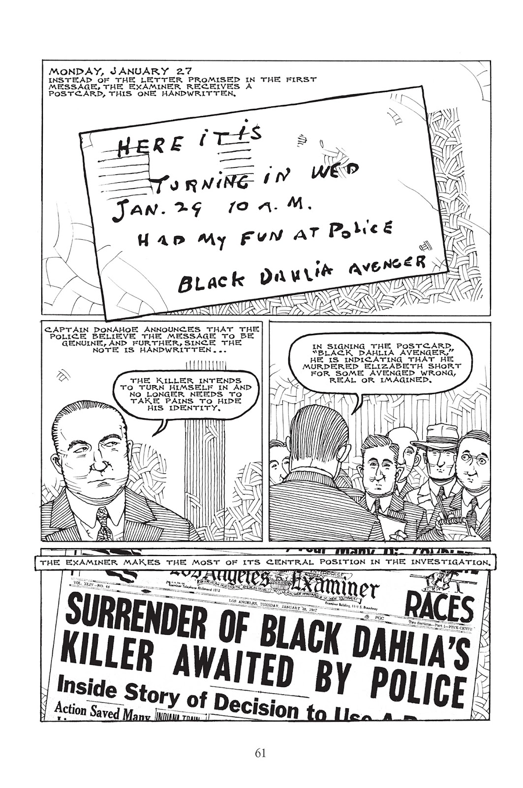 A Treasury of XXth Century Murder: Black Dahlia issue TPB - Page 62