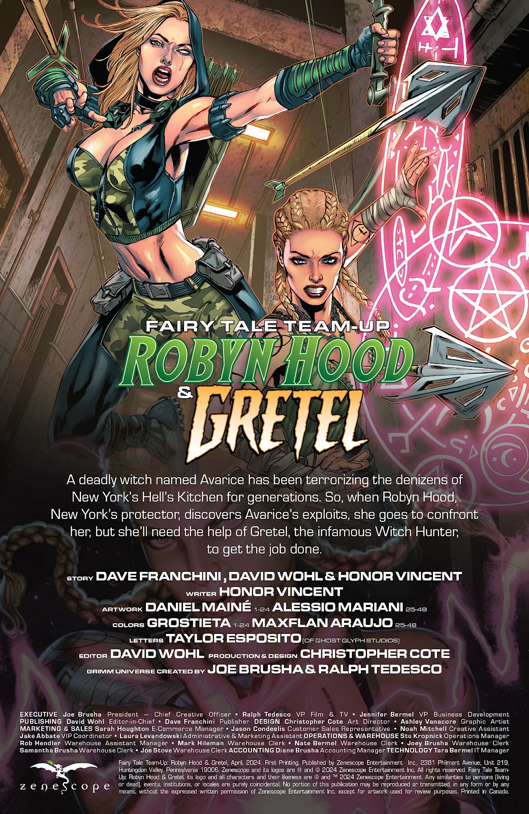 Fairy Tale Team-Up: Robyn Hood & Gretel issue Full - Page 2