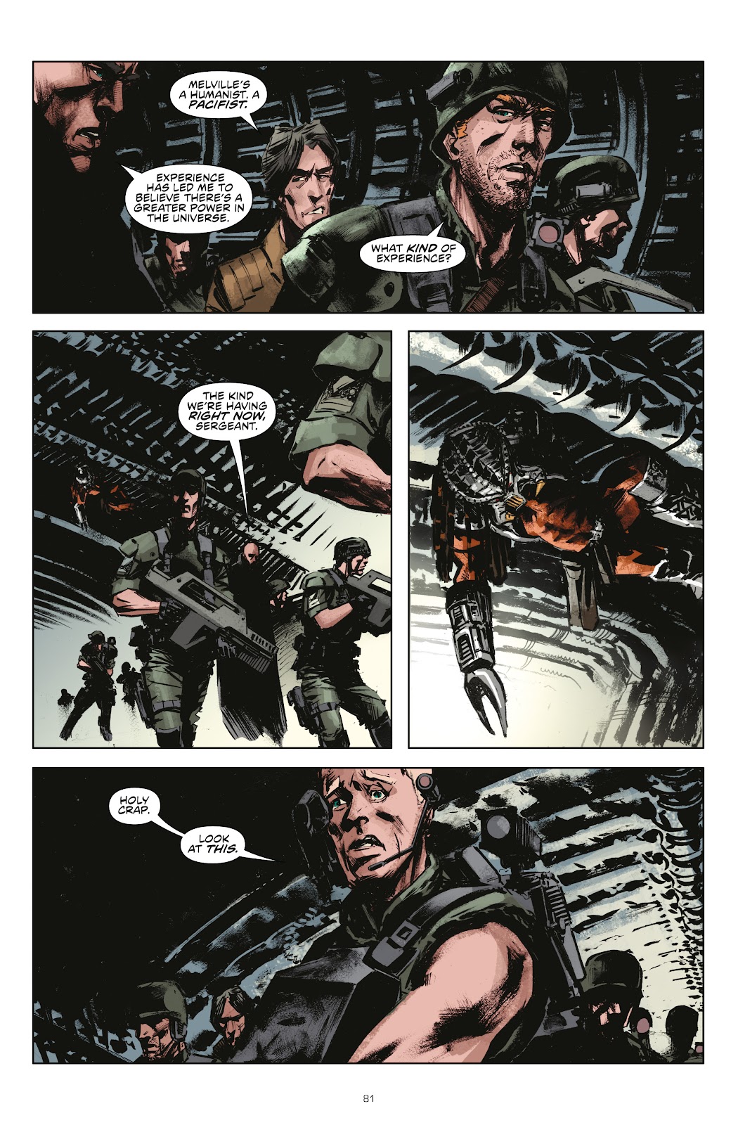 Aliens, Predator, Prometheus, AVP: Life and Death issue TPB (Part 1) - Page 82