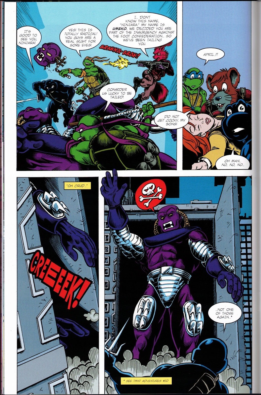 Teenage Mutant Ninja Turtles Adventures (1989) issue 74 - Page 23