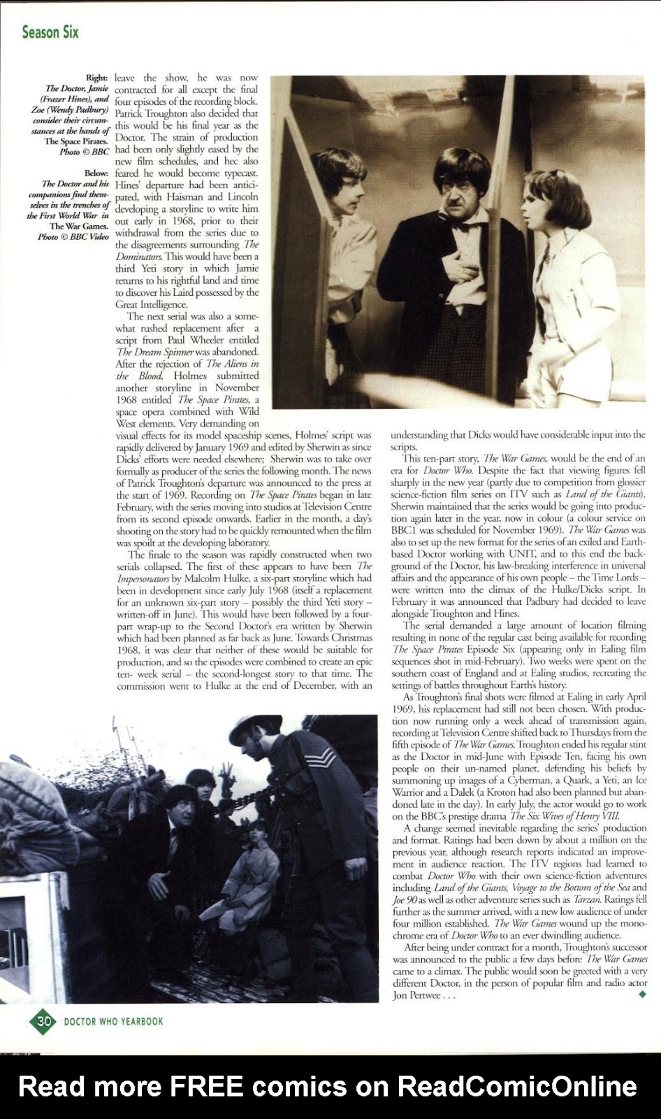 Doctor Who Yearbook issue 1996 - Page 30