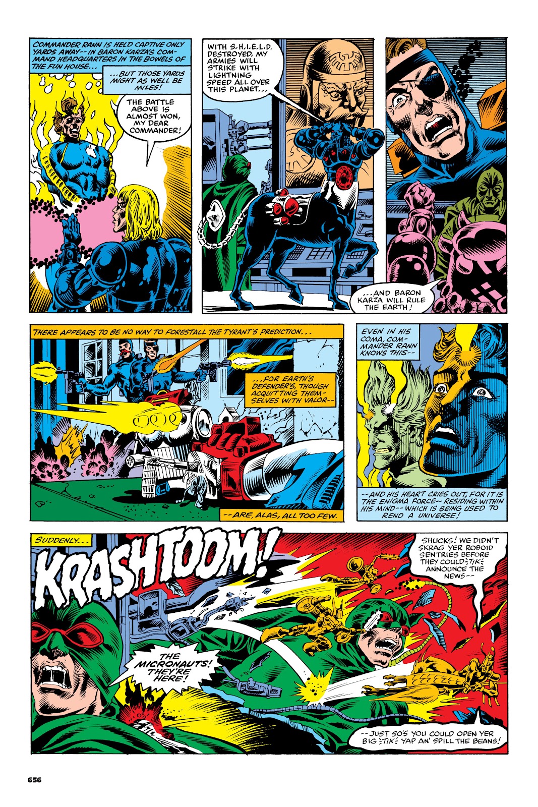 Micronauts: The Original Marvel Years Omnibus issue TPB (Part 3) - Page 164