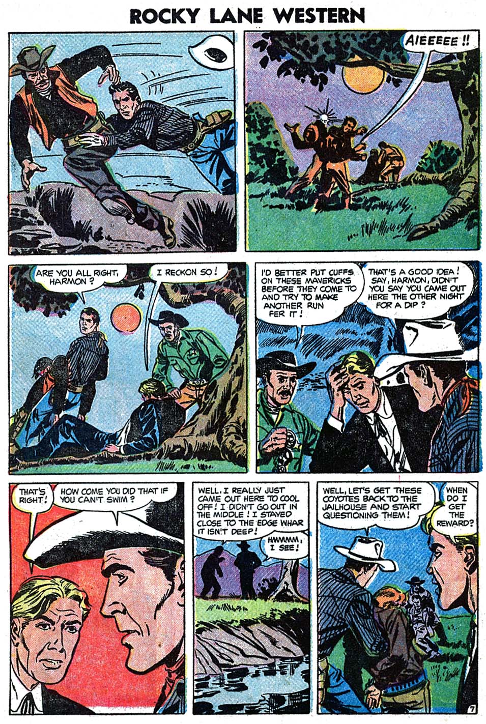 Rocky Lane Western (1954) issue 60 - Page 8