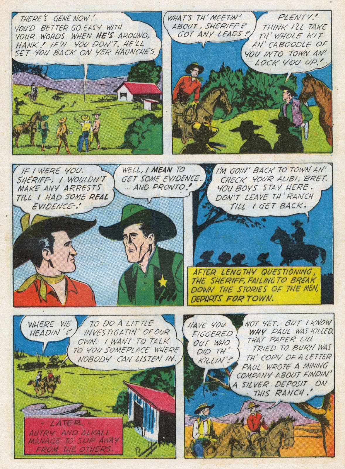 Gene Autry Comics (1946) issue 11 - Page 23