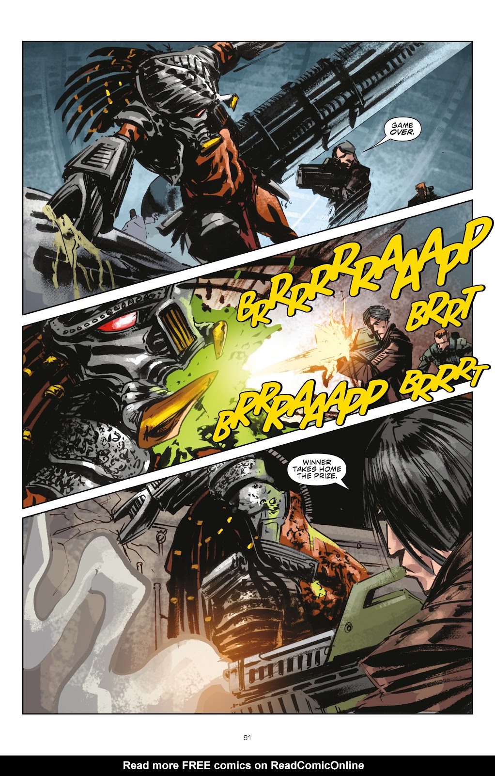 Aliens, Predator, Prometheus, AVP: Life and Death issue TPB (Part 1) - Page 91