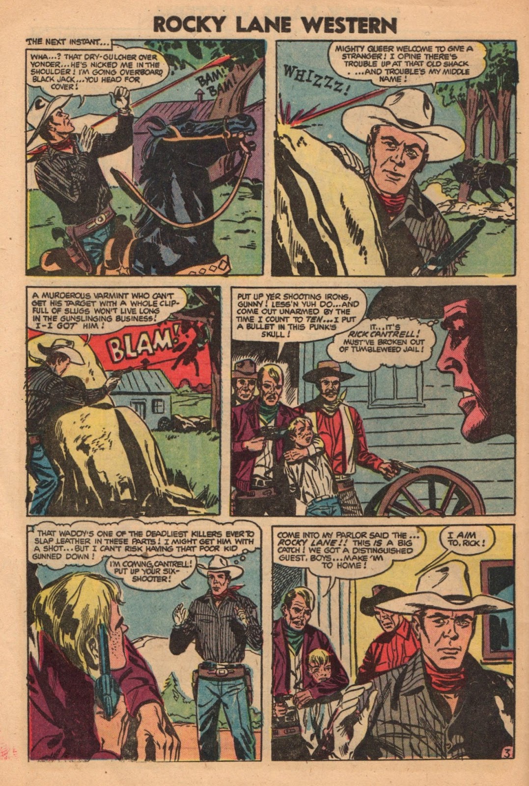 Rocky Lane Western (1954) issue 59 - Page 28