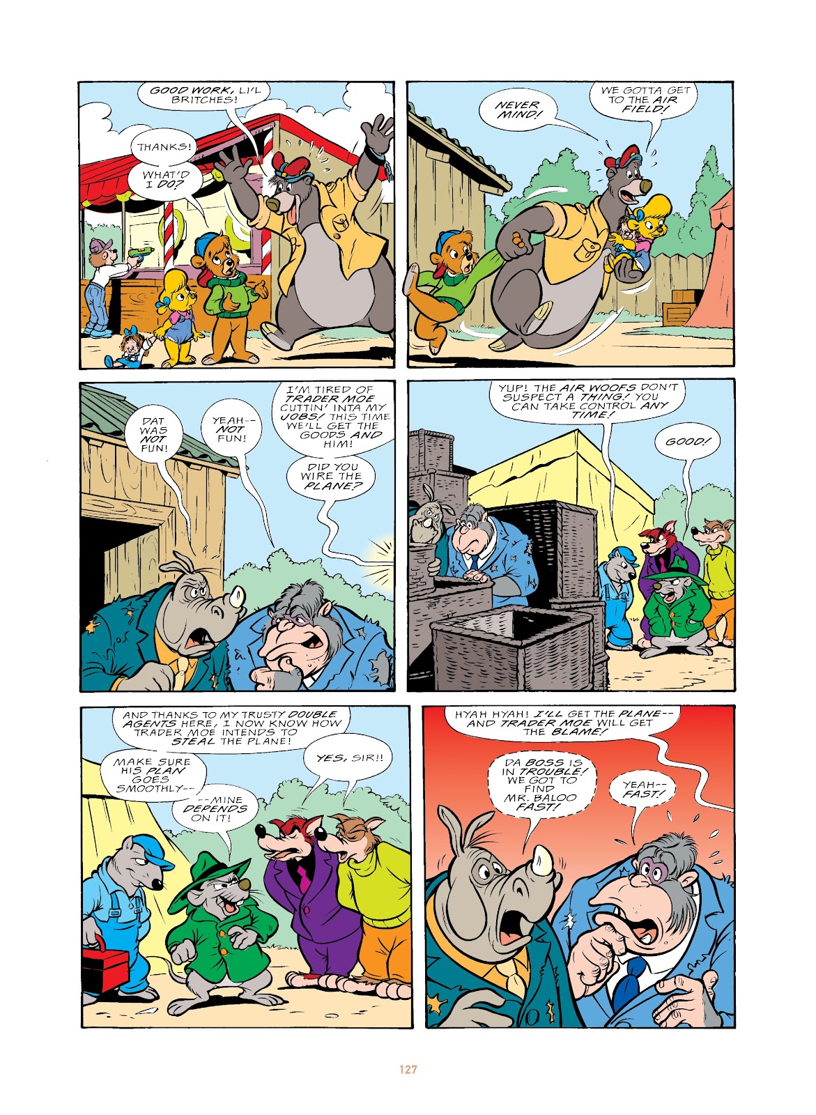 The Disney Afternoon Adventures Vol. 2 – TaleSpin – Flight of the Sky-Raker issue TPB 4 - Page 131