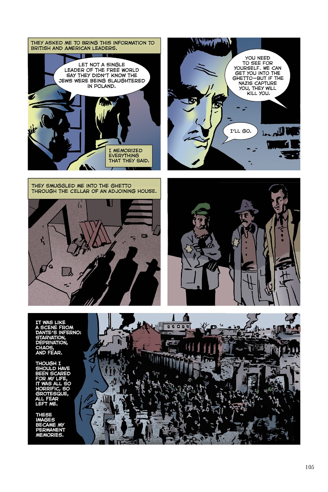 Whistleblowers: Four Who Fought to Expose the Holocaust to America issue TPB - Page 100