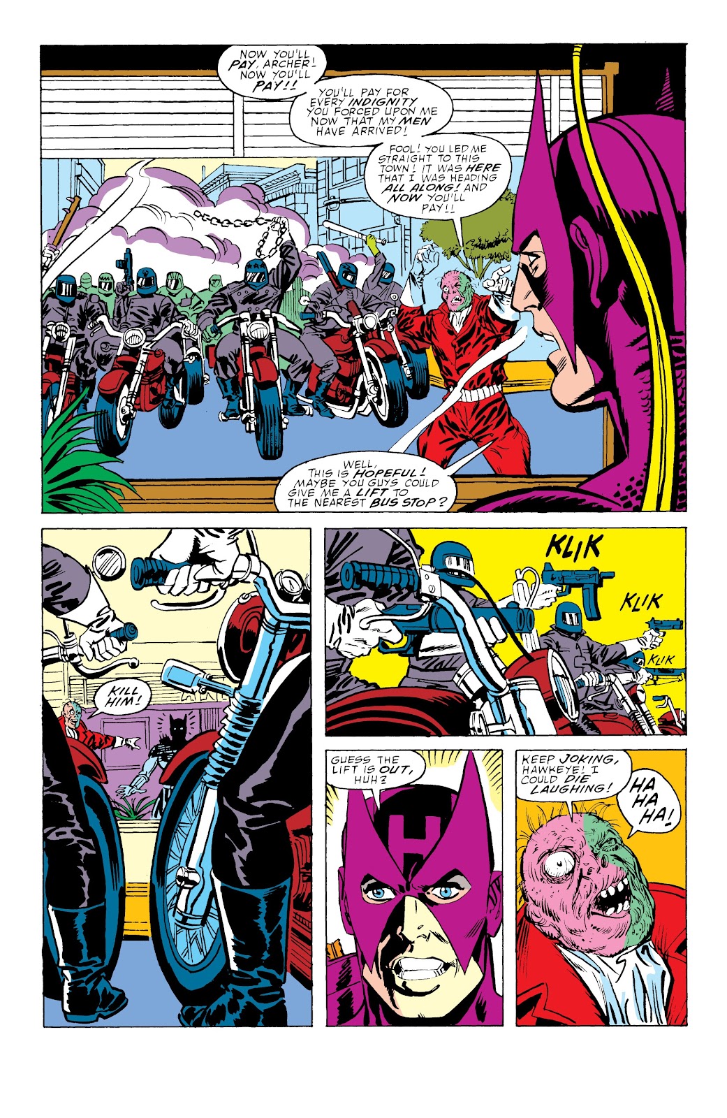 Hawkeye Epic Collection: The Avenging Archer issue The Way of the Arrow (Part 2) - Page 214